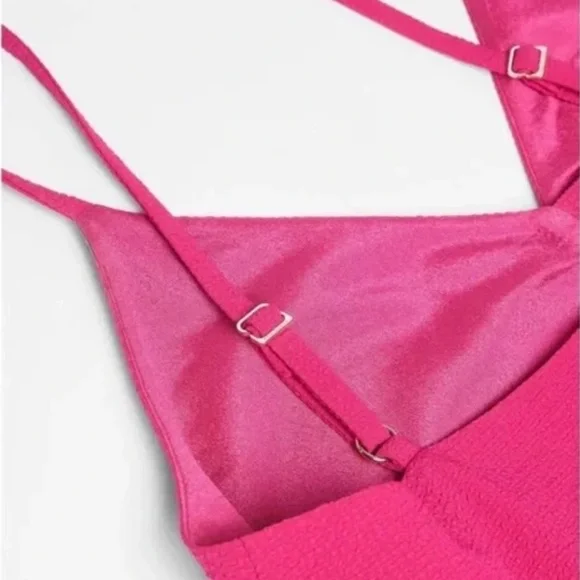 NWT! TED BAKER LONDON Luaan Button Through Cami Midi Dress - Picture 4 of 5